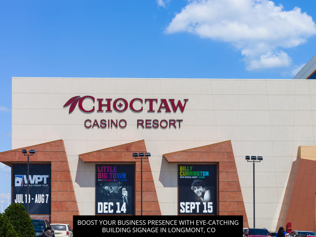 Boost Your Business Presence with Eye-Catching Building Signage in Longmont, CO