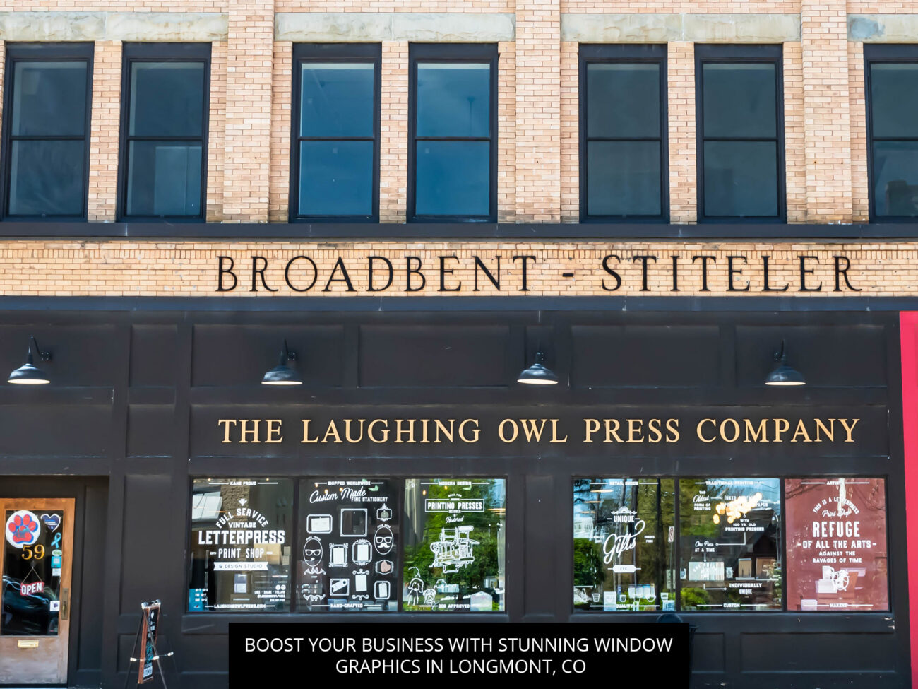 Boost Your Business with Stunning Window Graphics in Longmont, CO
