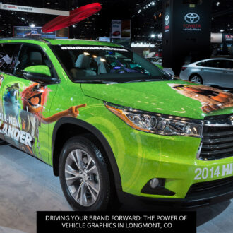 Driving Your Brand Forward: The Power of Vehicle Graphics in Longmont, CO