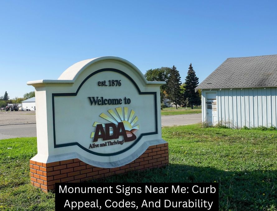 Monument Signs Near Me: Curb Appeal, Codes, And Durability