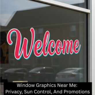 thumb of Window Graphics Near Me: Privacy, Sun Control, And Promotions