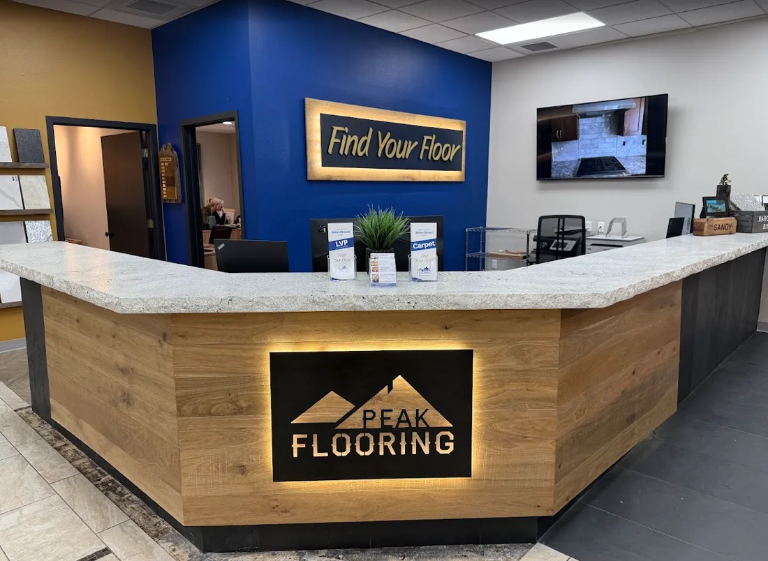 Illuminated reception desk sign