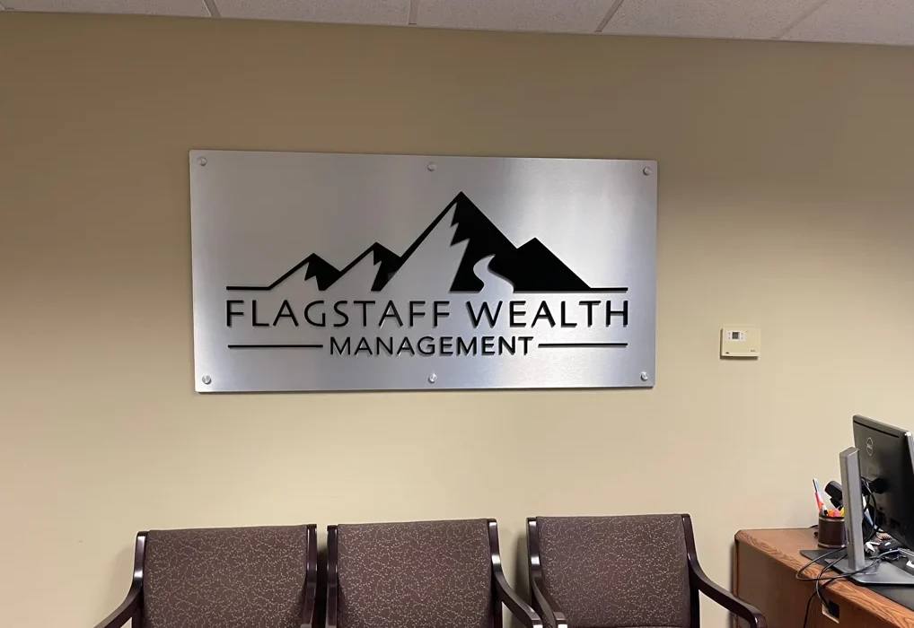 Mixed-material signs — Lobby & reception signs by 303 Sign Company