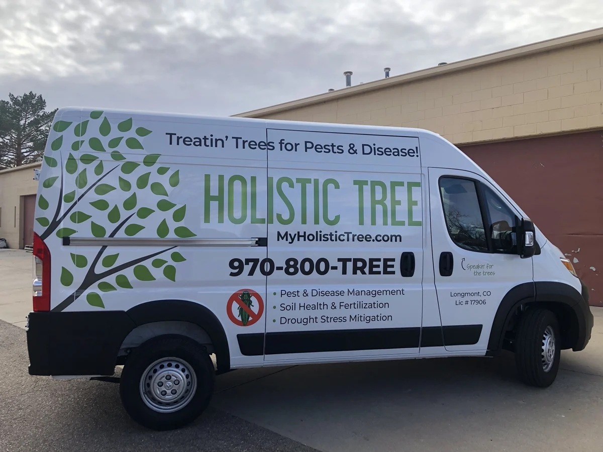 Printed decals & spot graphics — Vehicle graphics & lettering by 303 Sign Company