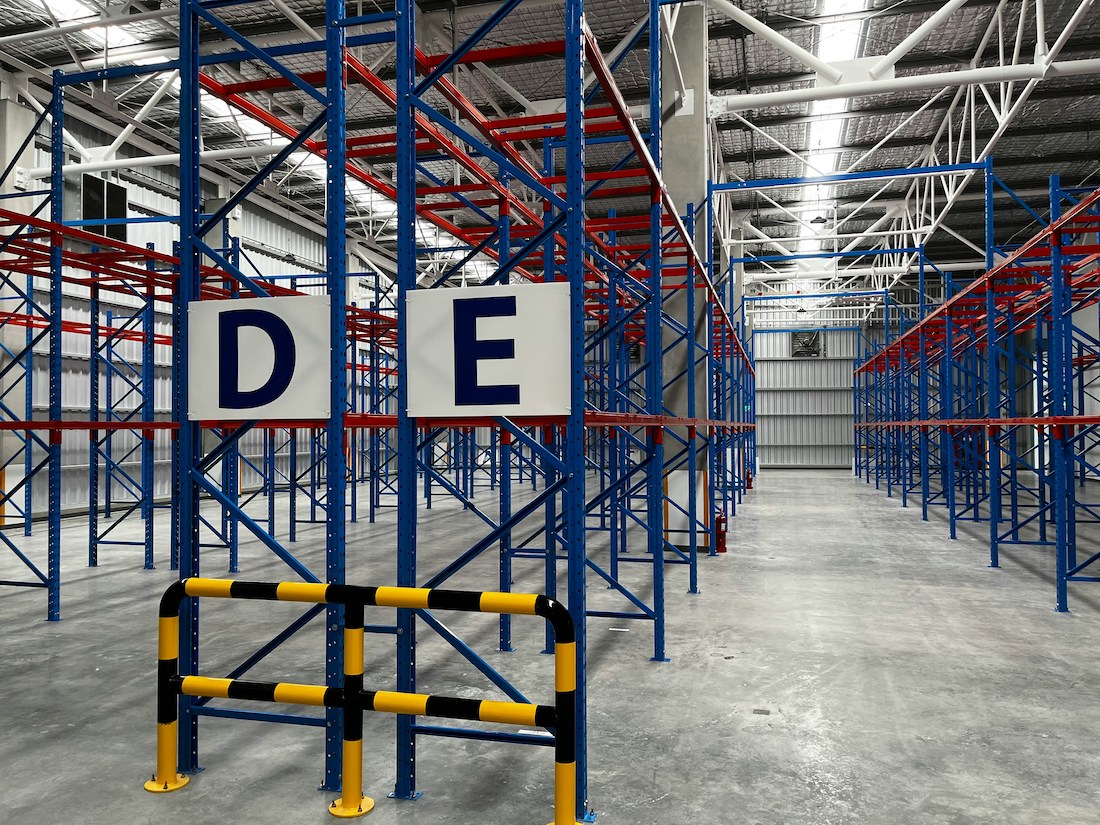 Aisle & rack labels — Warehouse signs by 303 Sign Company